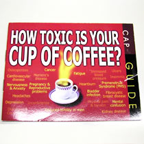 @ح HOW TOXIC IS YOUR CUP OF COFFEE?