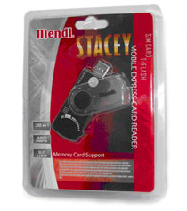 Mendi Stacey 38 in 1 Mobile Express Card Reader - Black