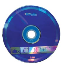 Mendi DVD+R 16X (120min/4.7GB) Silver blue 10 pcs cake box
