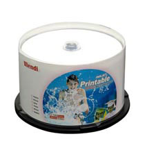 Mendi Printable DVD-R 8X 50pcs cake box