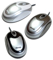 Mendi Begin 800dpi Optical Mouse - Black